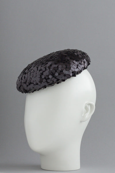 SPARKLE - sequin cocktail hat