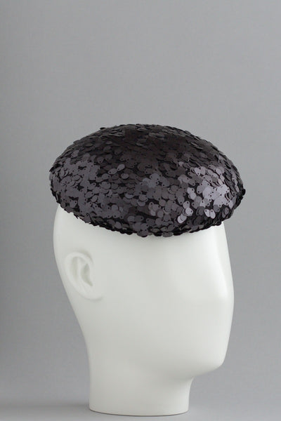 SPARKLE - sequin cocktail hat